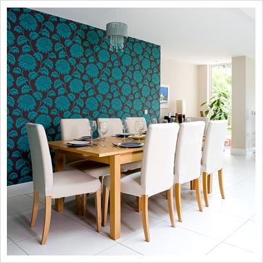 Feature Wall Turquoise