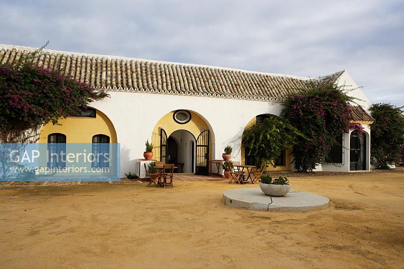 Exterior of Spanish Villa 