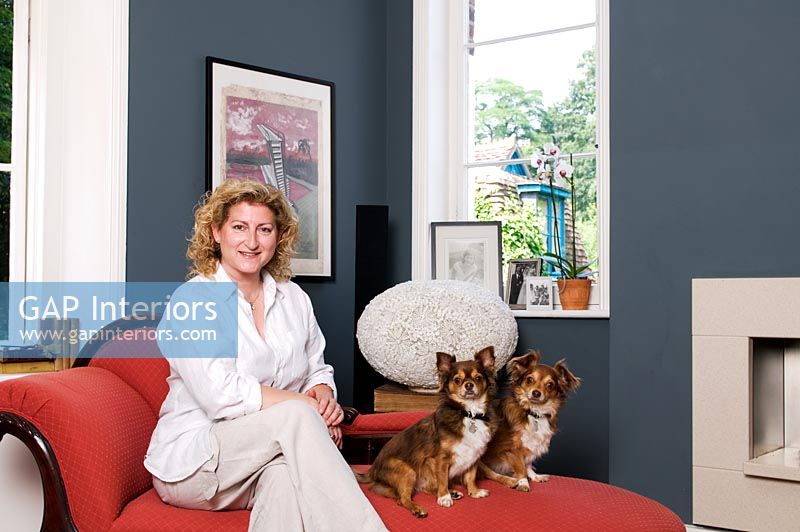 Deborah Dor and dogs
