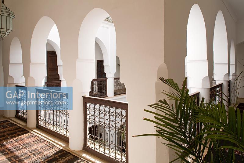 Moroccan hallway