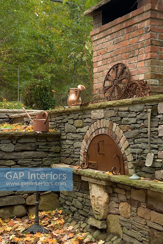 Country bread oven exterior 