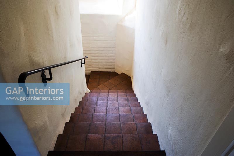 Spanish Style Terracotta Stairs