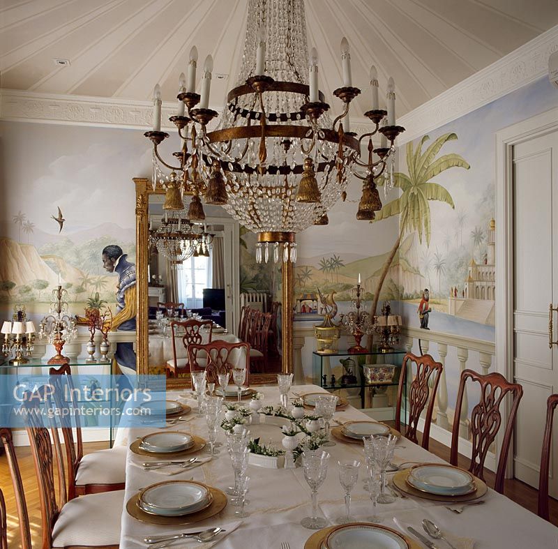 Traditional Dining room 