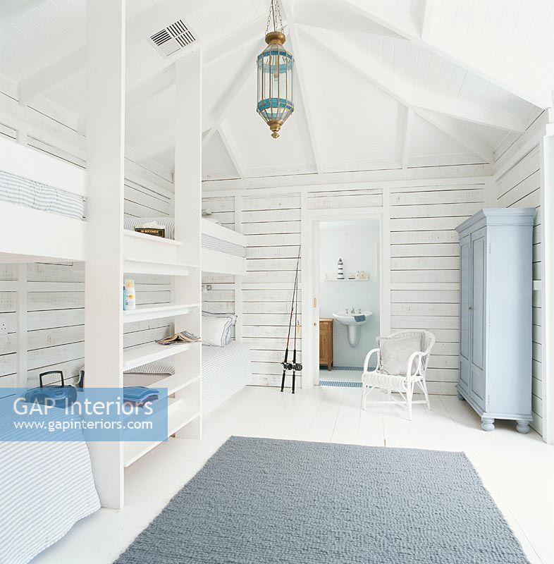Childs bedroom with bunk bed