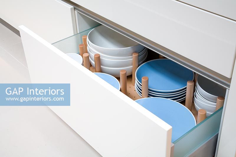 Modern kitchen drawer