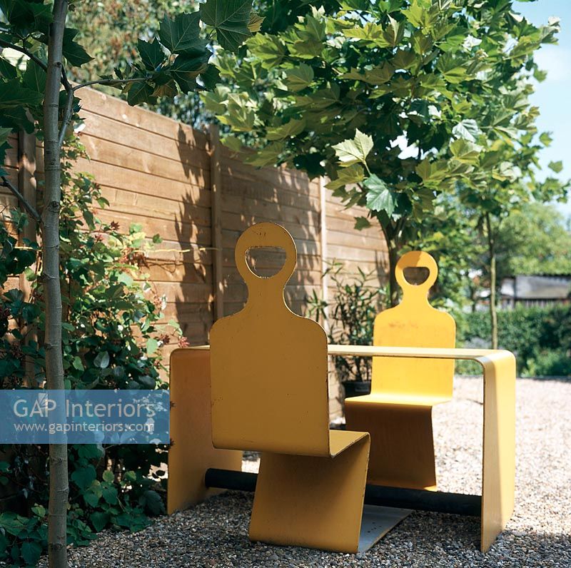 Modern garden furniture