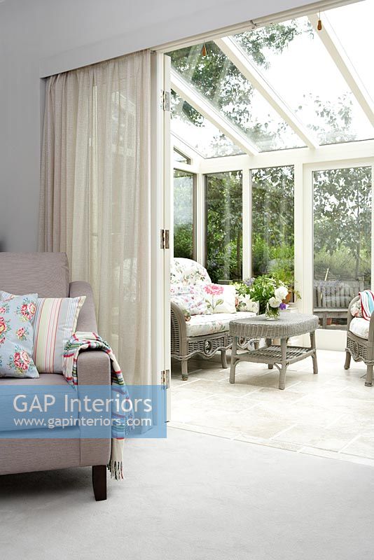Conservatory living room