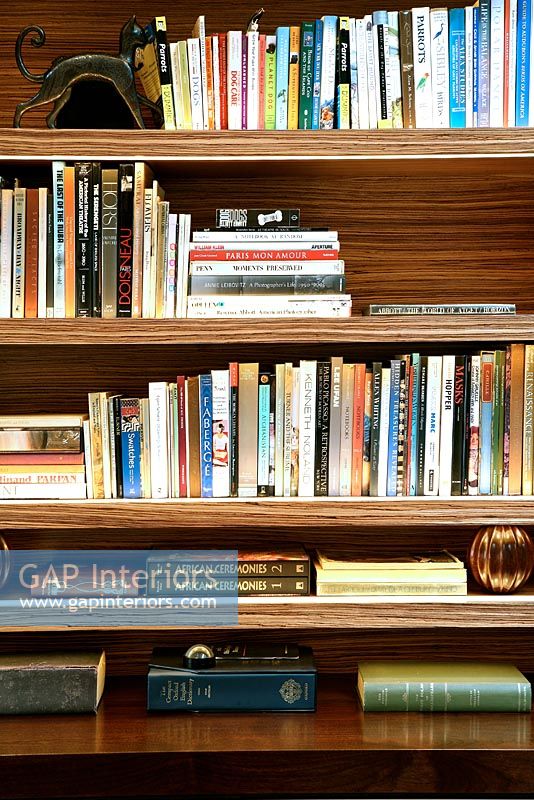 Book shelf detail