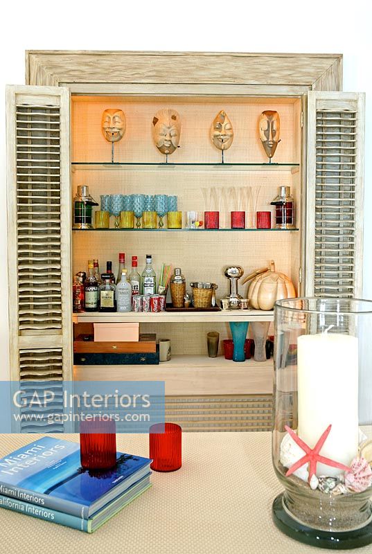 Modern living room drinks cabinet 