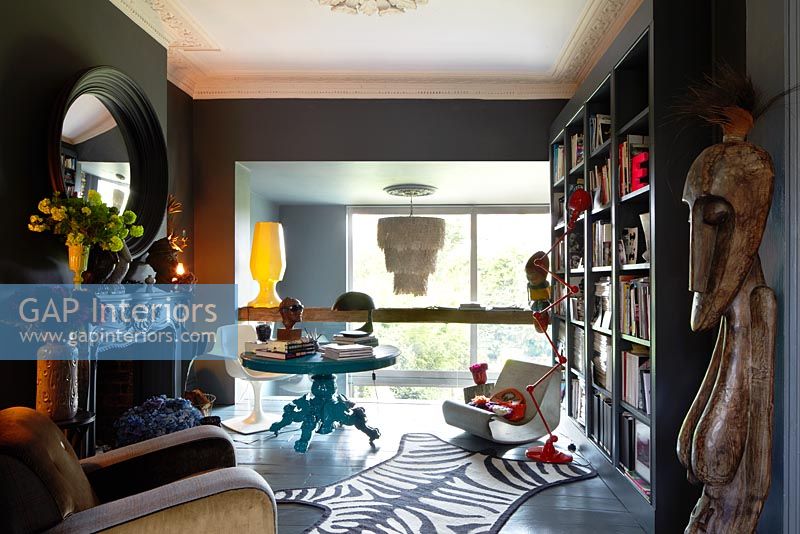 Modern eclectic livi... stock photo by Mel Yates, Image 0047604