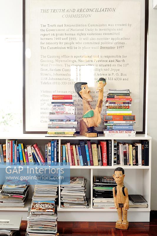 Modern book shelves