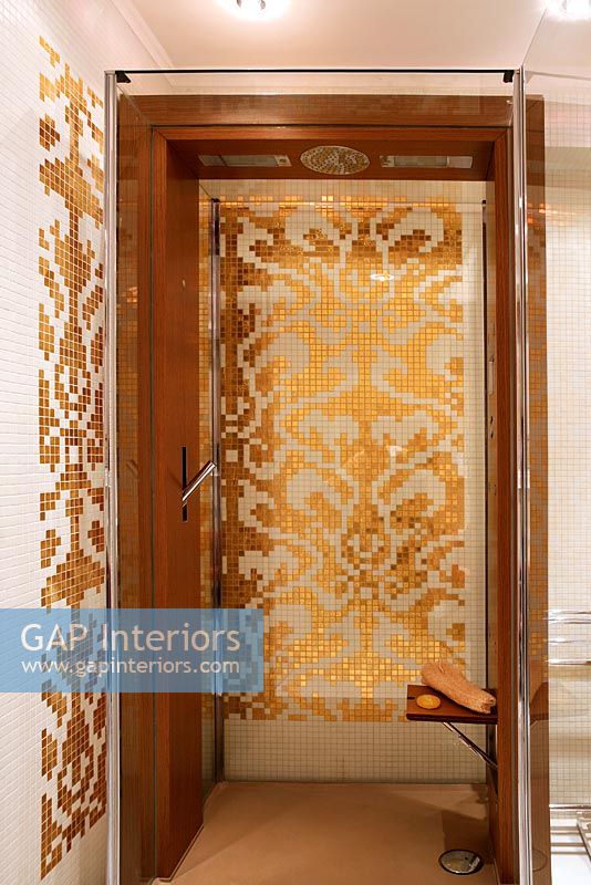 Ornate decorative gold doors 