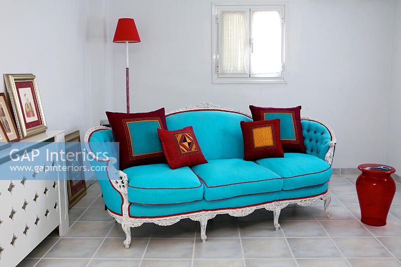 Classic style sofa in modern living room 