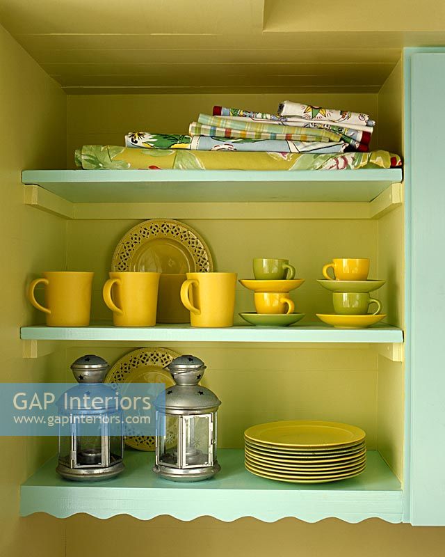Detail of kitchen cupboard