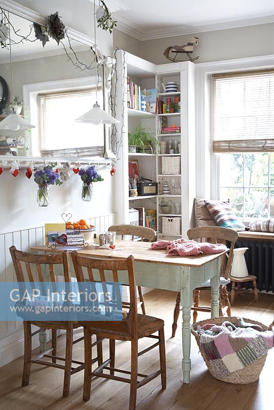 Country dining room ... stock photo by Nick Carter, Image: 0059649