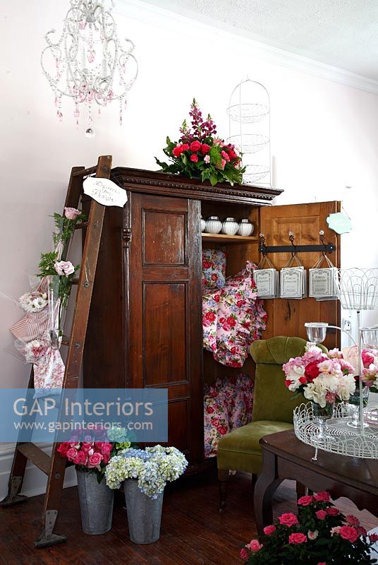 Vintage flower shop 
