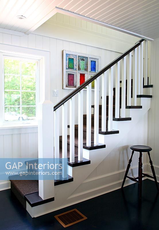 Modern country staircase 