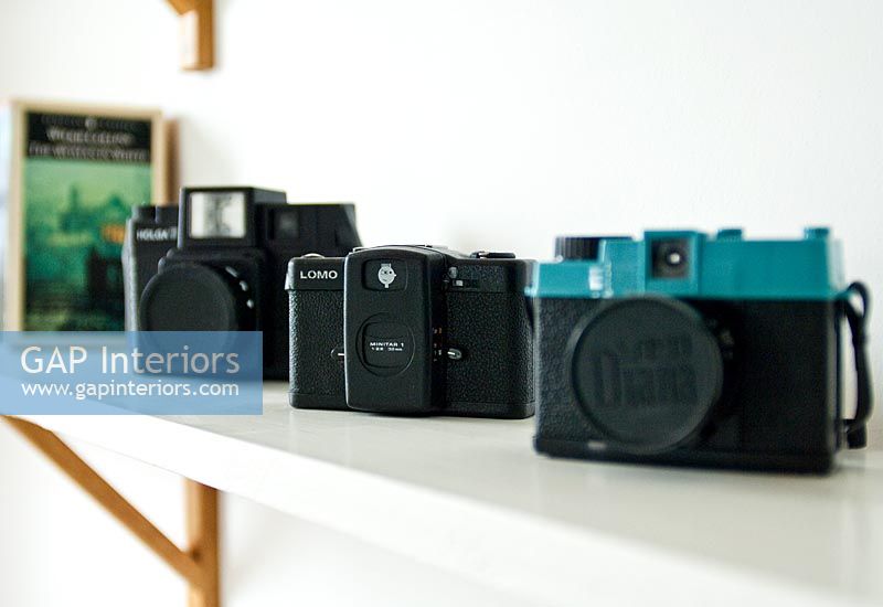 Collection of vintage cameras 