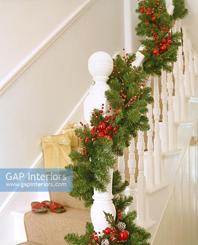 Decorated bannister