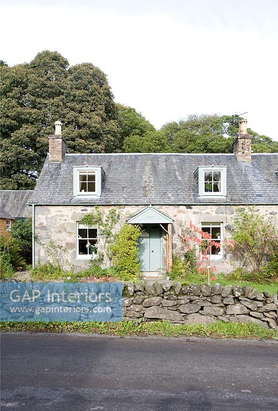 Country cottage exterior