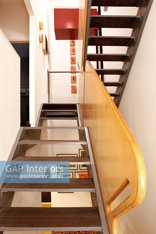 Contemporary stairway