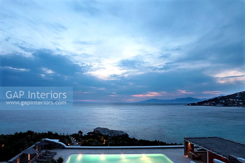 View from Greek villa