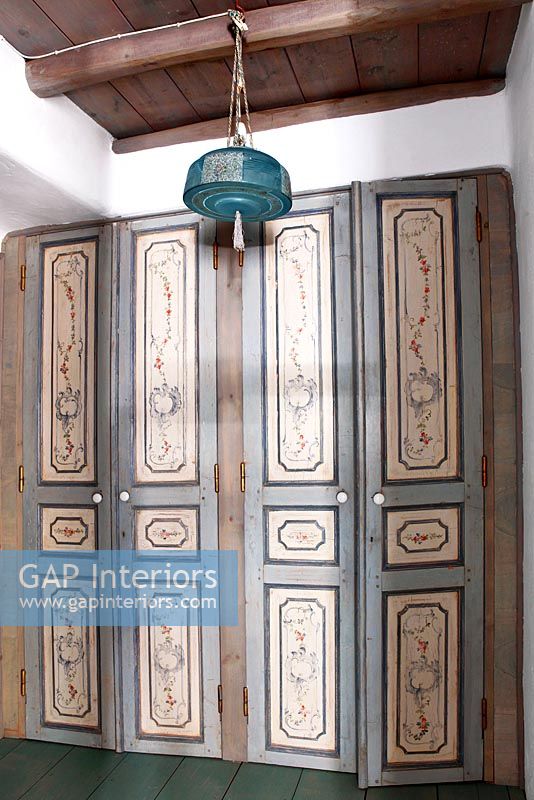 Traditional wooden cupboard