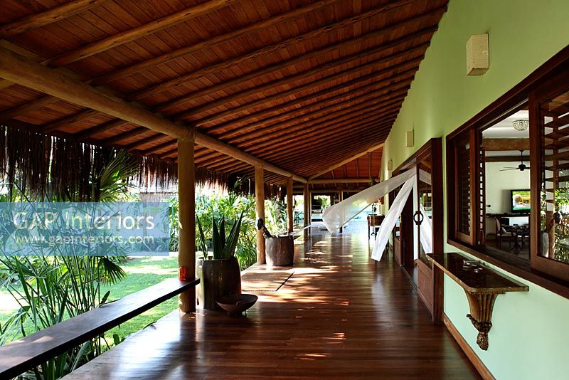 Tropical veranda