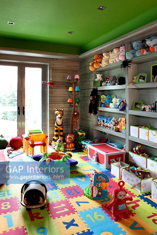 Contemporary playroom 