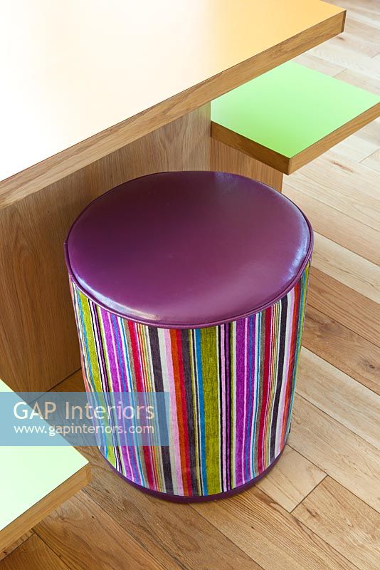Patterned stool