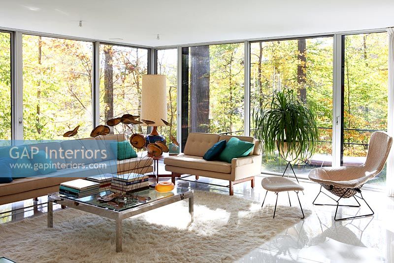 Contemporary bright living room 