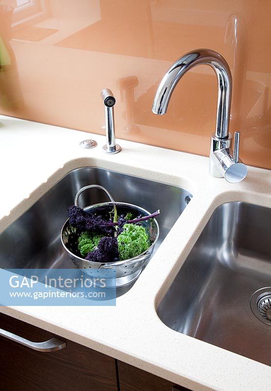 Contemporary kitchen sinks