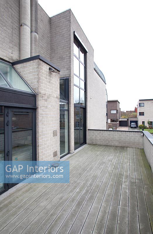 Contemporary exterior and roof terrace