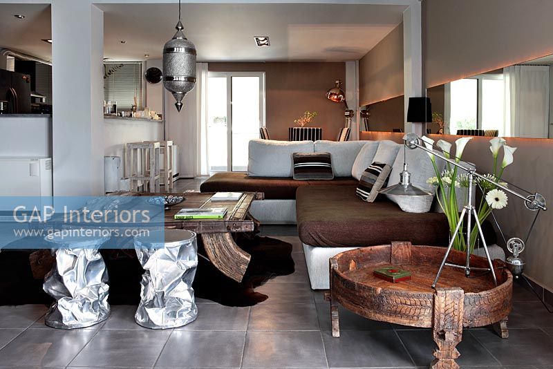 Eclectic living room furniture