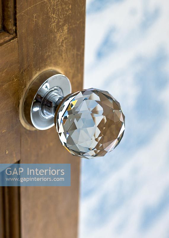 Glass door knob