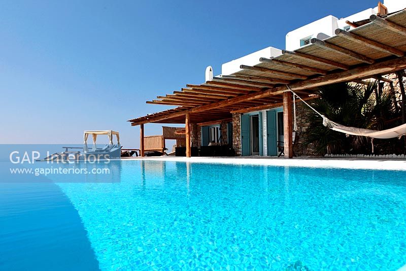 Luxury swimming pool 
