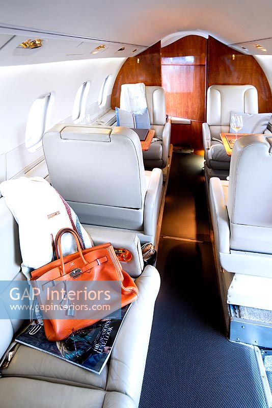Luxury jet interior 