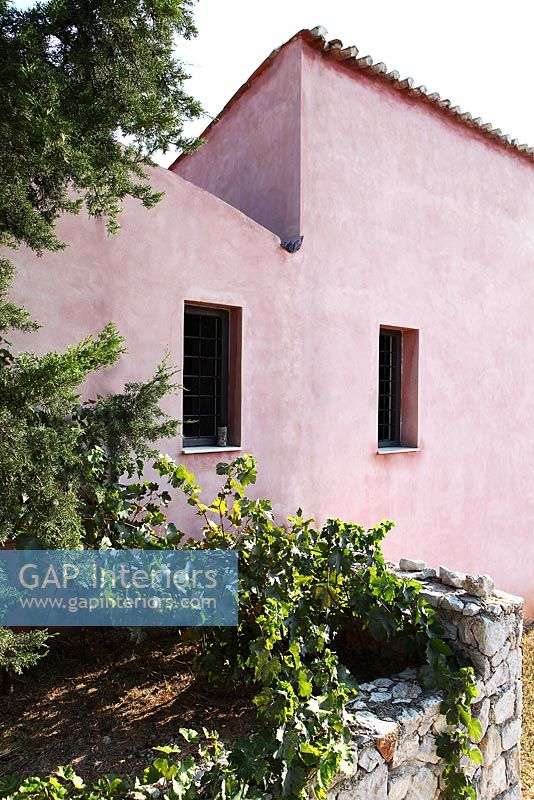 Pink villa