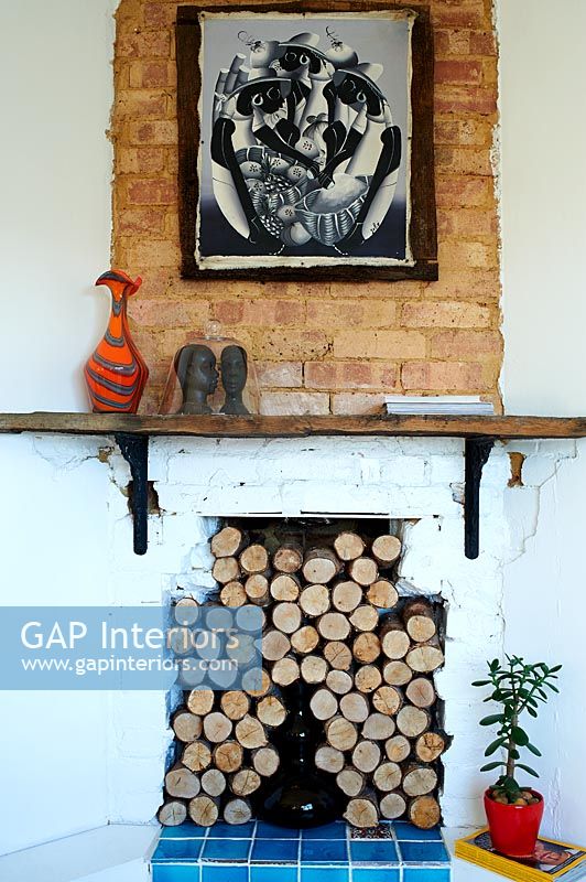Simple fireplace