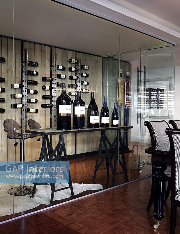 Wine tasting room