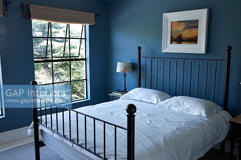 Blue bedroom