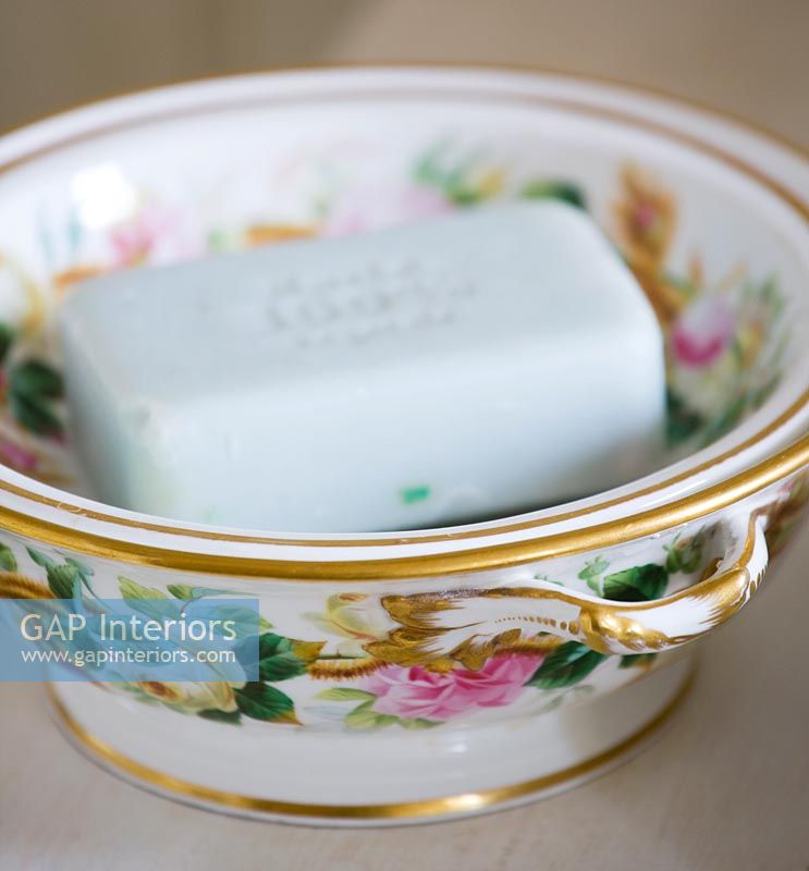 Vintage china soap dish