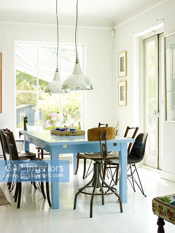 Eclectic dining room furniture
