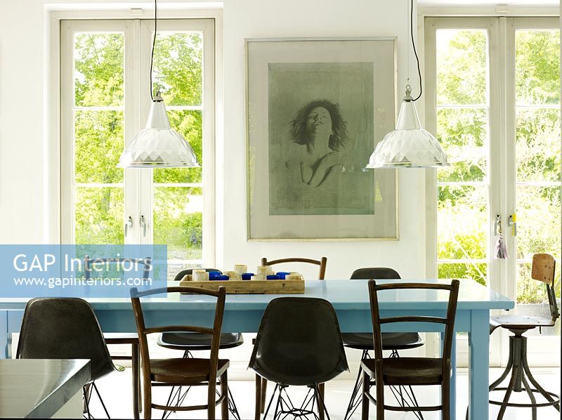 Eclectic dining room furniture