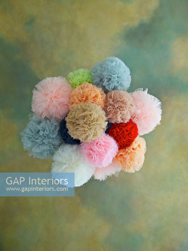 Gap Interiors Pompoms Hanging From Ceiling Image No 0140634
