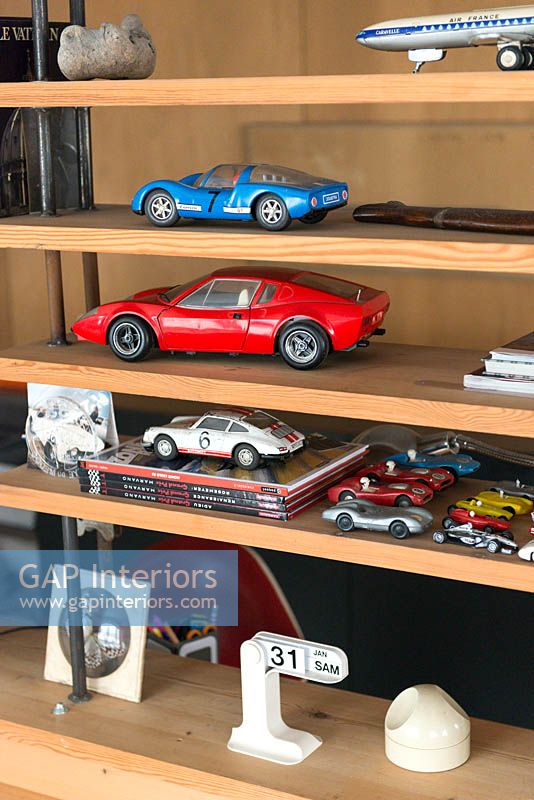 Collection of toy cars