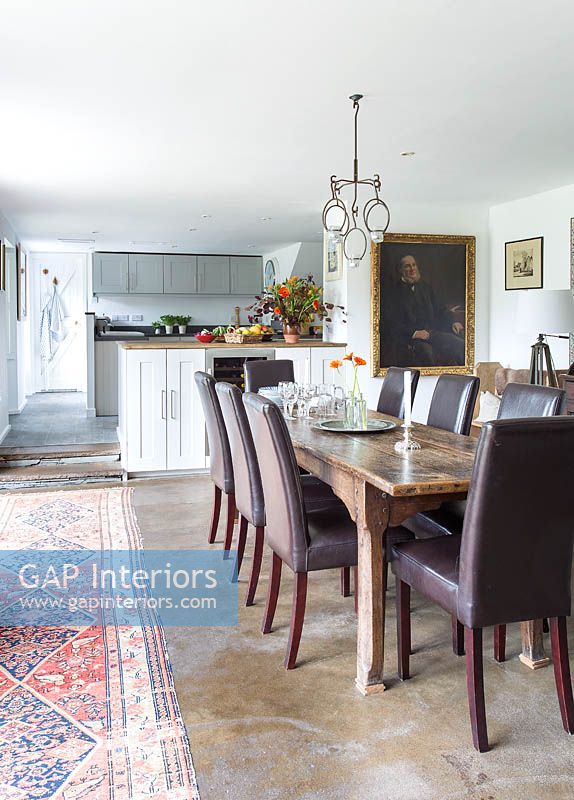 Country dining room ... stock photo by Douglas Gibb, Image: 0150626