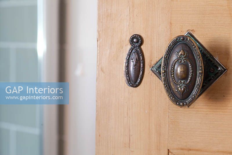 Ornate door handle