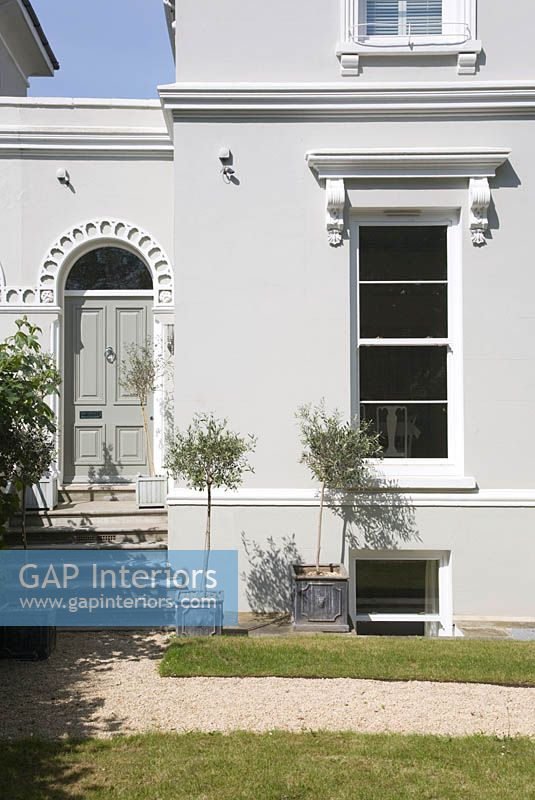 Entrance to regency house