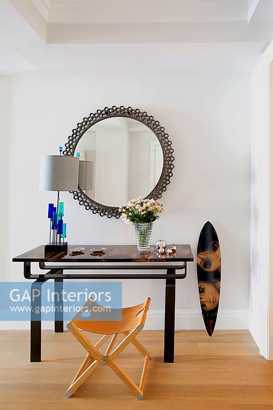 Modern console table 